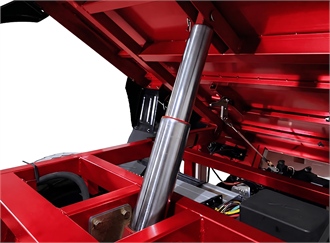 Фото гидравлики электротрицикла Crosser CARGO 18 hydraulic